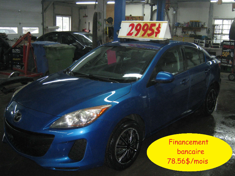 Mazda 3 GX 2013 à vendre à Ste-Anne-des-Plaines PETIT BUDGET !!!