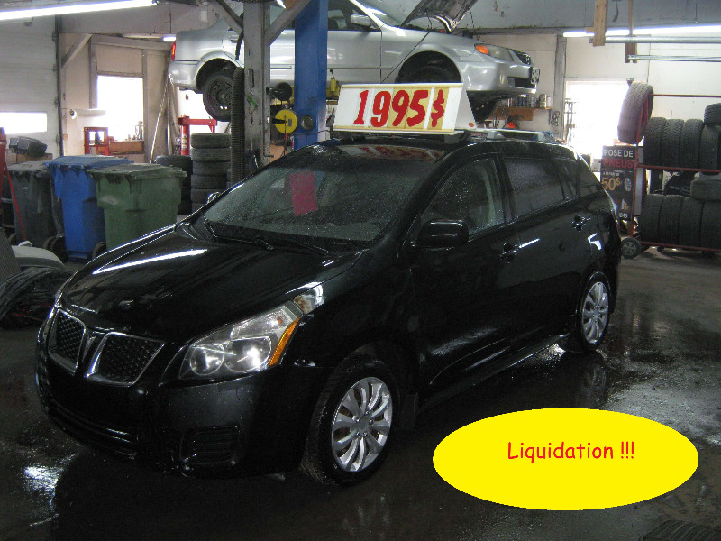 Pontiac Vibe 2010 à vendre à Ste-Anne-des-Plaines PETIT BUDGET !!!