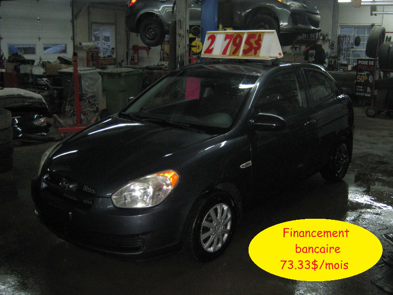Hyundai Accent L 2008 à vendre à Ste-Anne-des-Plaines PETIT BUDGET !!!