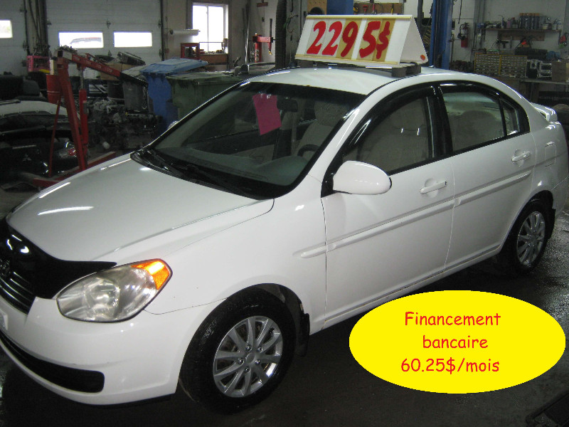 Hyundai Accent GL 2008 à vendre à Ste-Anne-des-Plaines PETIT BUDGET !!!