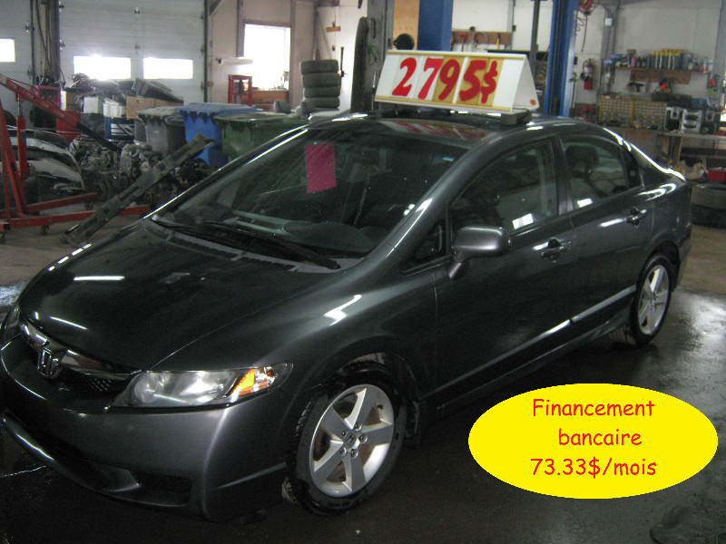 Honda Civic Sport 2009 à vendre à Ste-Anne-des-Plaines PETIT BUDGET !!!