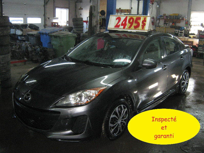 Mazda 3 GX 2012 à vendre à Ste-Anne-des-Plaines PETIT BUDGET !!!