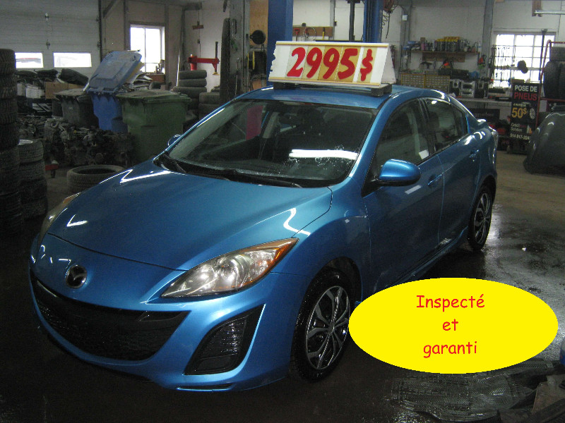 Mazda 3 GX 2011 à vendre à Ste-Anne-des-Plaines PETIT BUDGET !!!