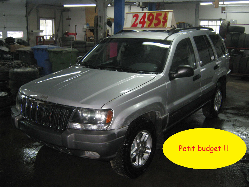Jeep Grand Cherokee Laredo 2002 à vendre à Ste-Anne-des-Plaines PETIT BUDGET !!!